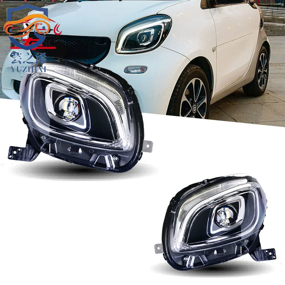 Car Styling Headlights For Smart W453 W451 LED Headlight 2014-2020 Head Lamp DRL Signal Projector Lens Automotive Accessories
Car Styling Headlights For Smart W453 W451 LED Headlight 2014-2020 Head Lamp DRL Signal Projector Lens Automotive Accessories