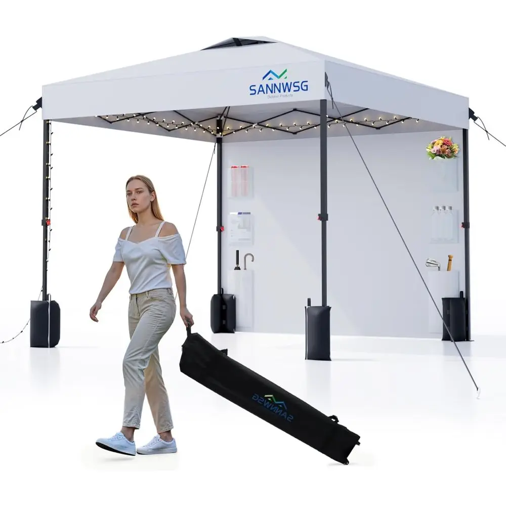 Тент для мероприятий 8x8, сверхпрочный, белый, со съемными боковыми стенками для легкой установки и дополнительного хранения
Тент для мероприятий 8x8, сверхпрочный, белый, со съемными боковыми стенками для легкой установки и дополнительного хранения