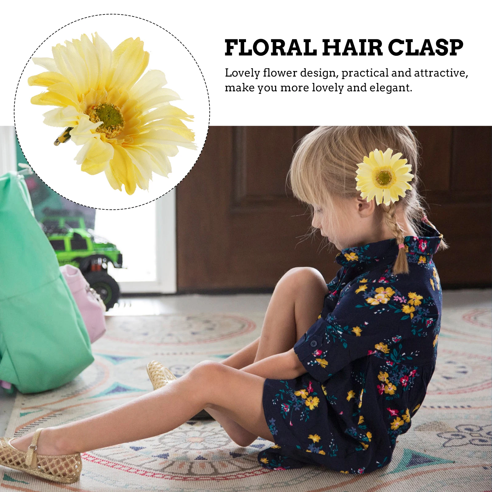 12pcs Sunflower Hair Accessories Daisy Clip Yellow Baby Flor Hawaiana Wedding Accessoire Femme Hairpins Floral Headdress Hair
12pcs Sunflower Hair Accessories Daisy Clip Yellow Baby Flor Hawaiana Wedding Accessoire Femme Hairpins Floral Headdress Hair