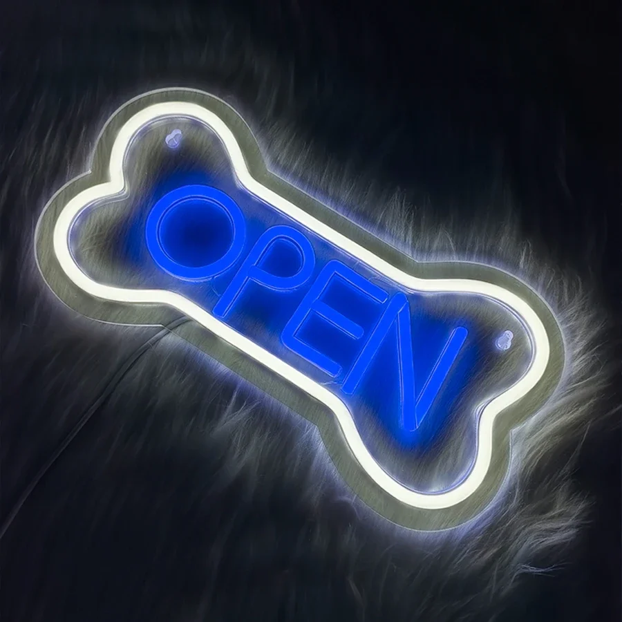 Usb Powered, Very Suitable For Shops, Pet Shops, Bars, Game Rooms Business Signs, Open Neon Sign, Bone Icon Blue Letter Light 
Usb Powered, Very Suitable For Shops, Pet Shops, Bars, Game Rooms Business Signs, Open Neon Sign, Bone Icon Blue Letter Light