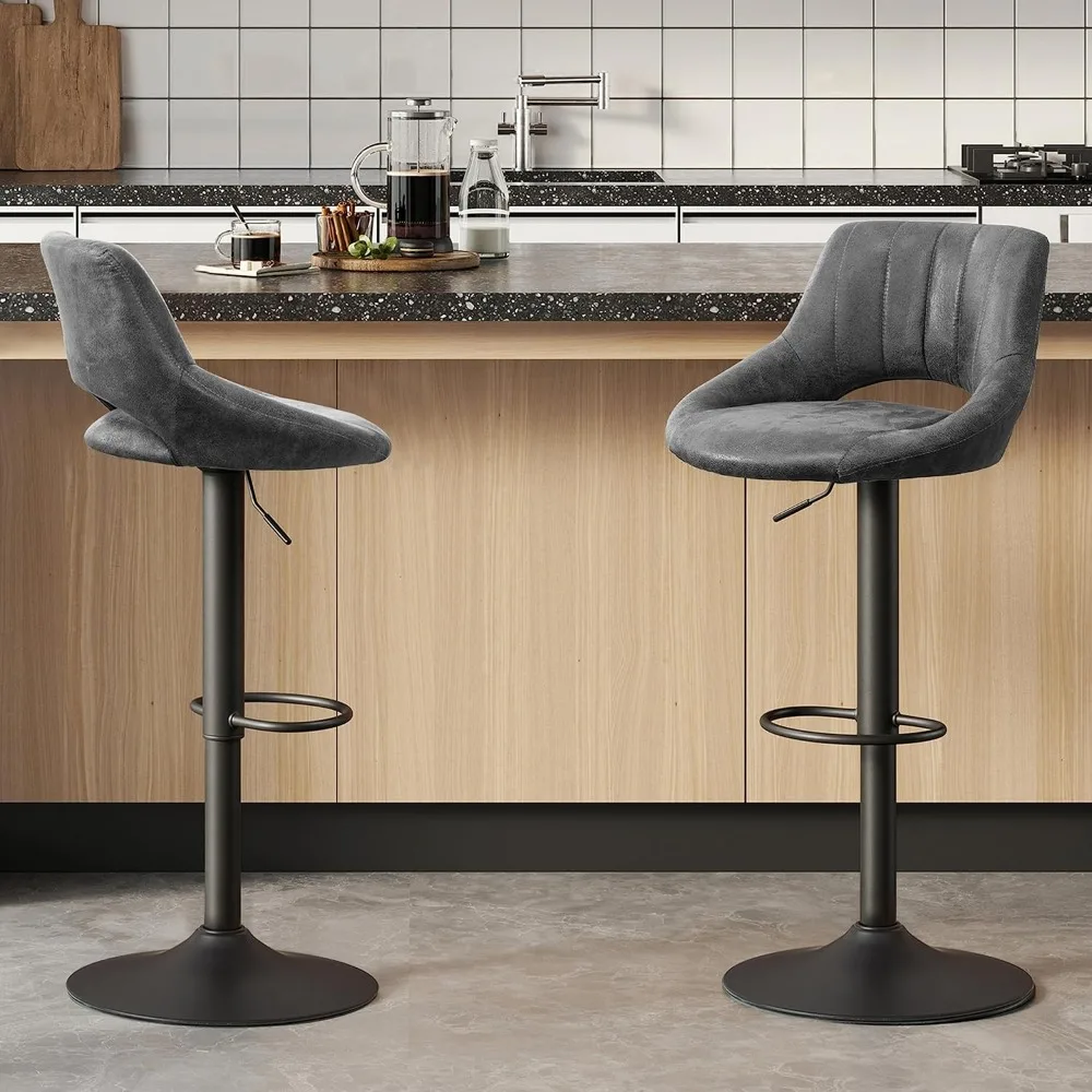 Swivel Bar Stools Set, Mid Century Modern Height Adjustable Barstools, Counter to Bar Height Chairs with Back for Ho
Swivel Bar Stools Set, Mid Century Modern Height Adjustable Barstools, Counter to Bar Height Chairs with Back for Ho