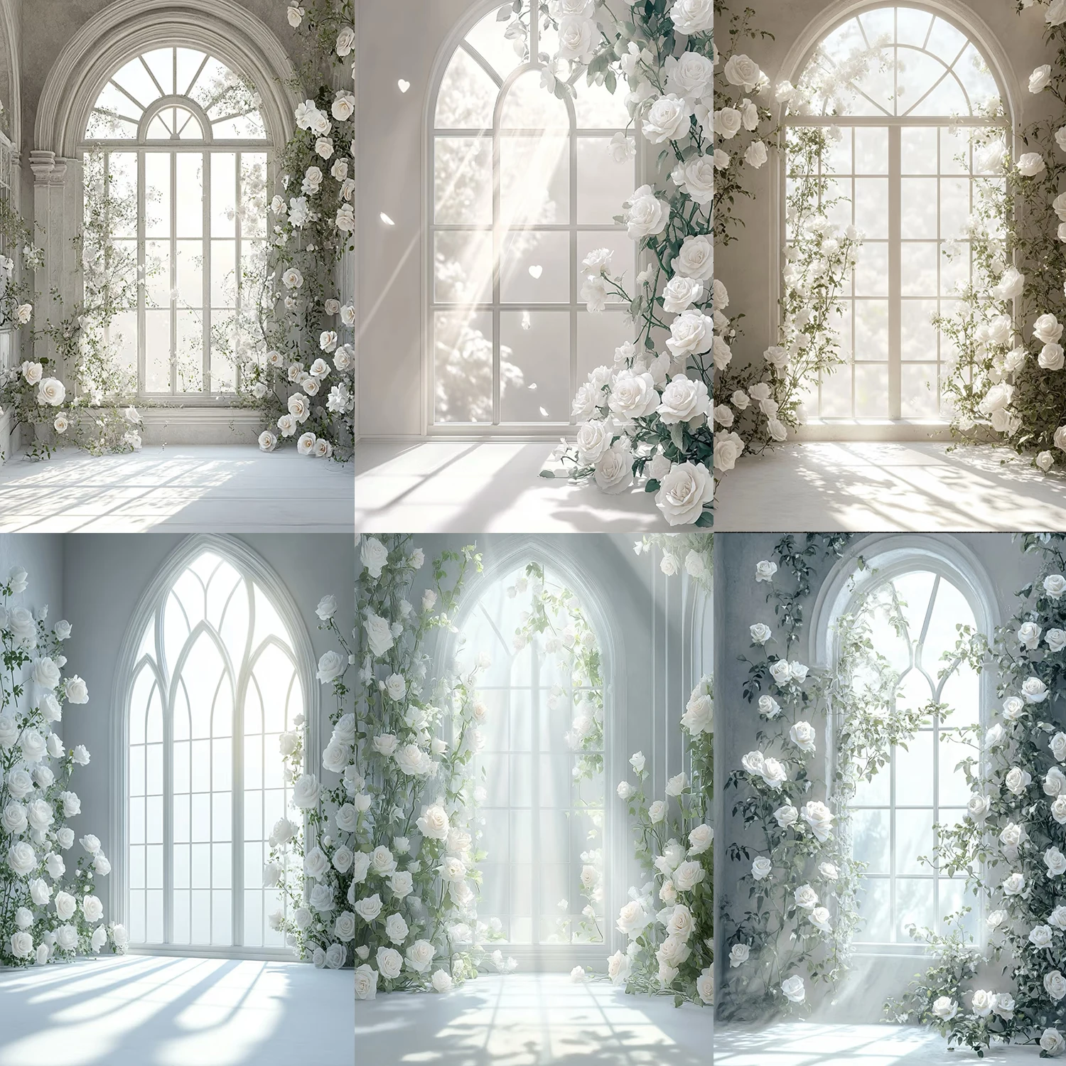 White Rose Theme Background Wedding Bride Warm Light Window Church Party Decoration Kids Girl Photo Studio Prop Gift Poster
White Rose Theme Background Wedding Bride Warm Light Window Church Party Decoration Kids Girl Photo Studio Prop Gift Poster