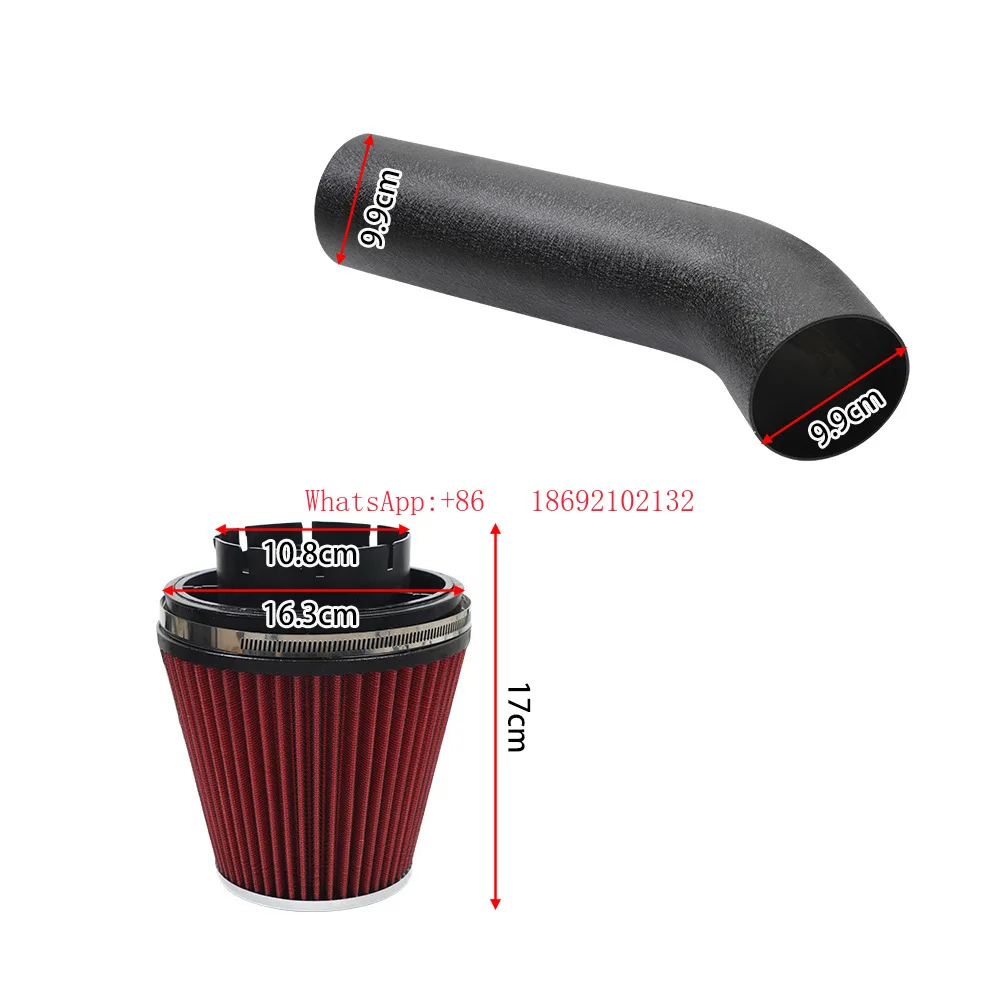 4-Inch Cold Intake Kit with Filter for LSX LS1 LS2 4.8L/5.3L Engines
4-Inch Cold Intake Kit with Filter for LSX LS1 LS2 4.8L/5.3L Engines