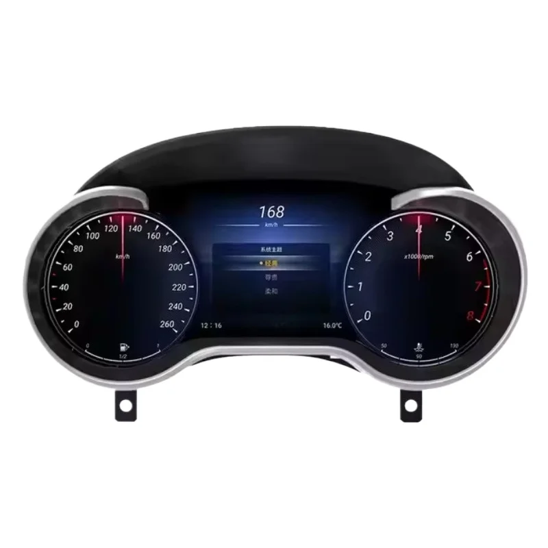 Виртуальная приборная панель (кокпит) для Mercedes-Benz ML, GL, GLE, GLS, G-класса 2012-2019: ЖК-спидометр
Виртуальная приборная панель (кокпит) для Mercedes-Benz ML, GL, GLE, GLS, G-класса 2012-2019: ЖК-спидометр