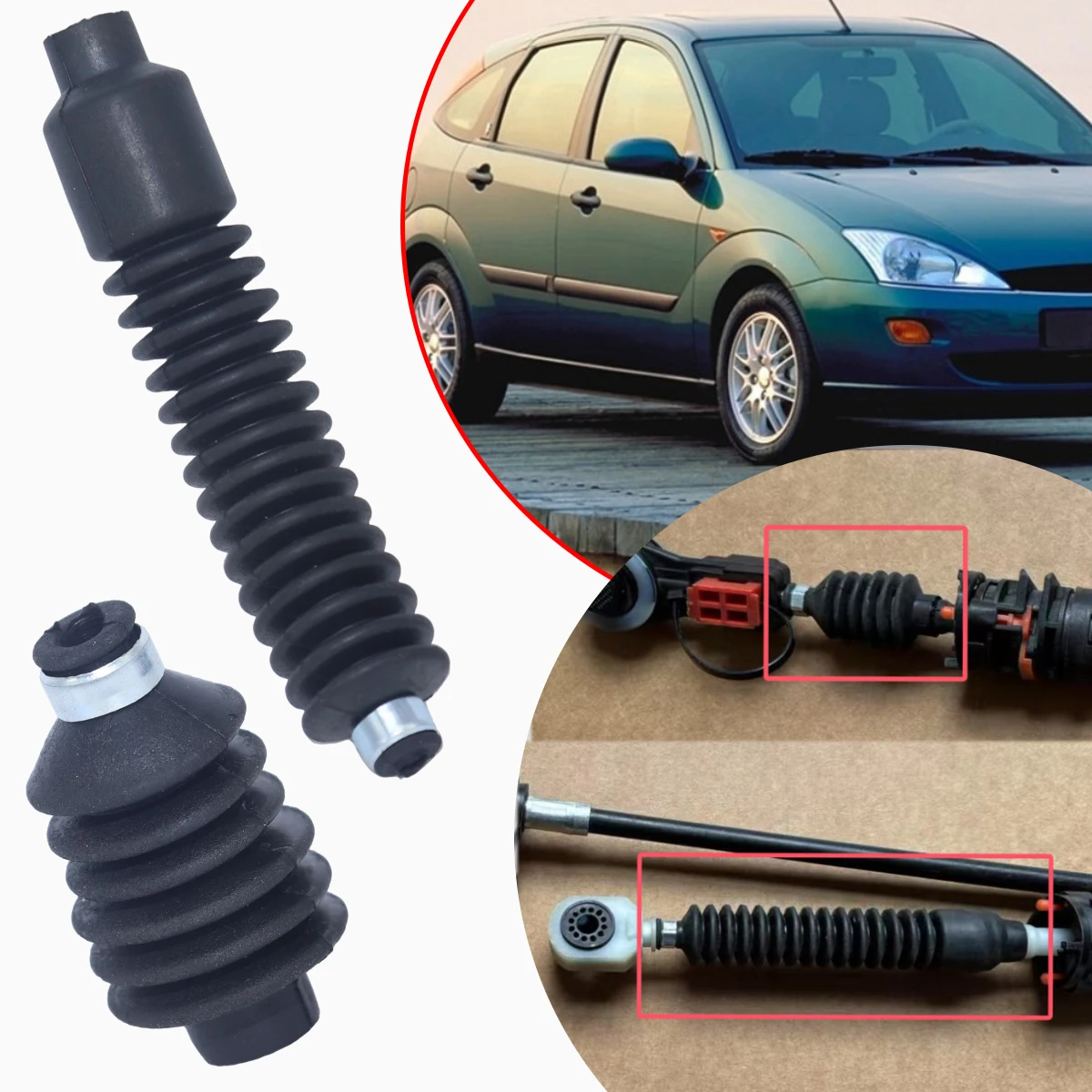 For Ford Focus 1998-2011 Gear Cable Lever Joint End Sealing Gaiters Linkage Connect Sleeve Bushing Change Parts 5 Speed Manual
For Ford Focus 1998-2011 Gear Cable Lever Joint End Sealing Gaiters Linkage Connect Sleeve Bushing Change Parts 5 Speed Manual