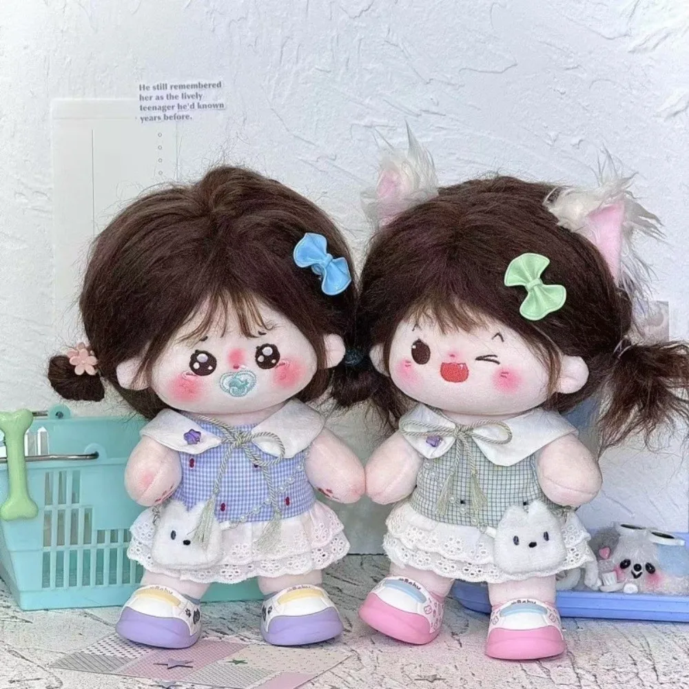 1 set Princess Dress 10/20cm Cotton Doll Clothes Outfit Plaid Skirt 20cm Cotton Doll's Clothes Mini Fashion 10cm Doll Clothes
1 set Princess Dress 10/20cm Cotton Doll Clothes Outfit Plaid Skirt 20cm Cotton Doll's Clothes Mini Fashion 10cm Doll Clothes
