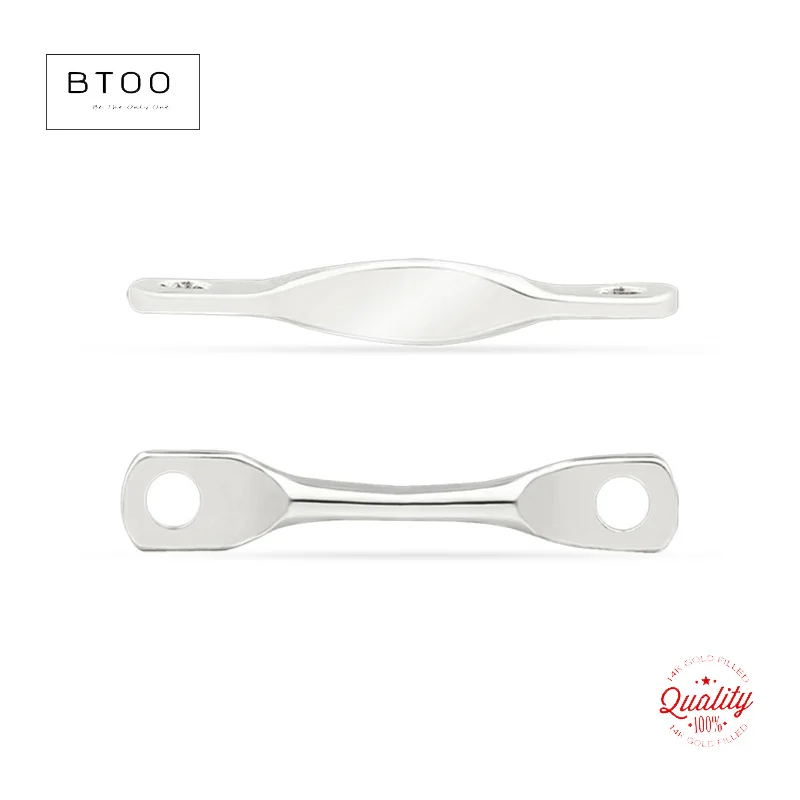 Bar Links Thin Stick Strip Charms 925 Sterling Silver Connecting Bar for Making DIY Earring Bracelet Necklace (8.5x1.5mm)
Bar Links Thin Stick Strip Charms 925 Sterling Silver Connecting Bar for Making DIY Earring Bracelet Necklace (8.5x1.5mm)