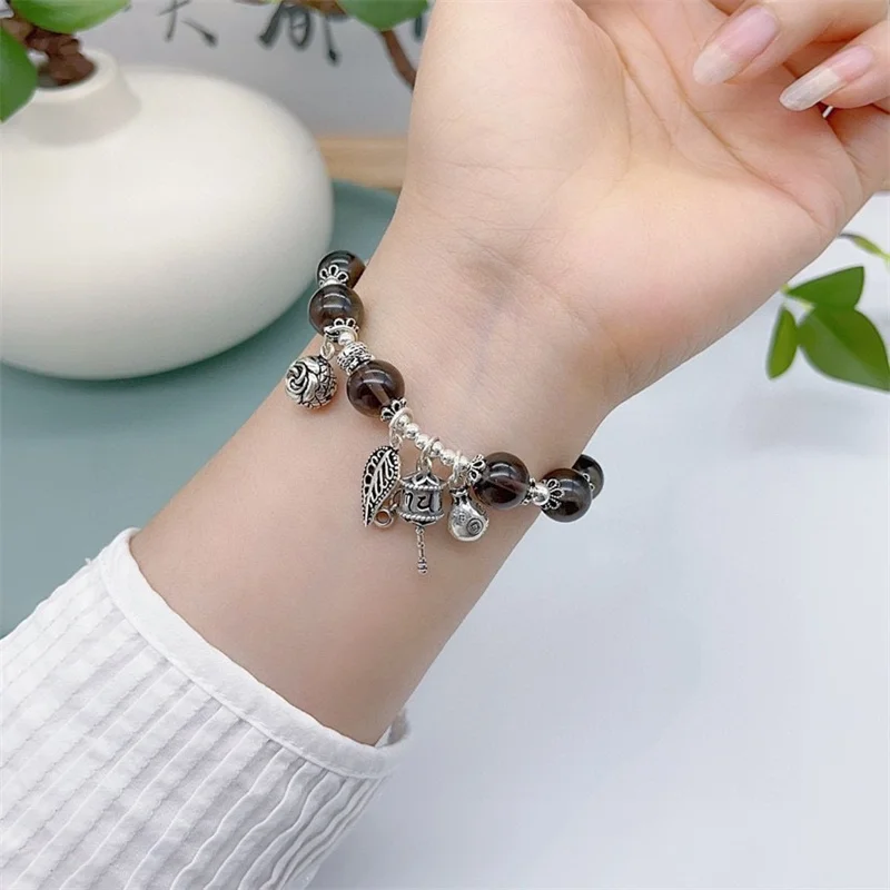 Sterling Silver Bracelet S925 Gift For Men and Women DIY Lovers Originality Boy Charm Festival Retro Fashion Jewelry
Sterling Silver Bracelet S925 Gift For Men and Women DIY Lovers Originality Boy Charm Festival Retro Fashion Jewelry