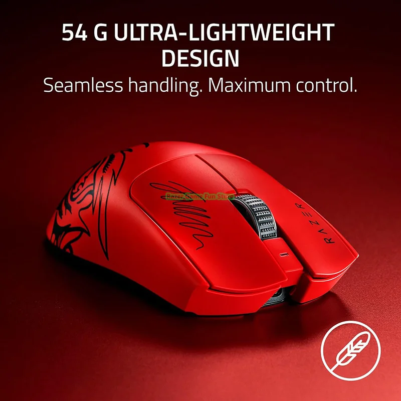 Razer Viper V3 Pro Faker Edition Limited Edition Ultra Lightweight Wireless Gaming Mouse 8KHz Polling Rate 35K Optical Sensor
Razer Viper V3 Pro Faker Edition Limited Edition Ultra Lightweight Wireless Gaming Mouse 8KHz Polling Rate 35K Optical Sensor