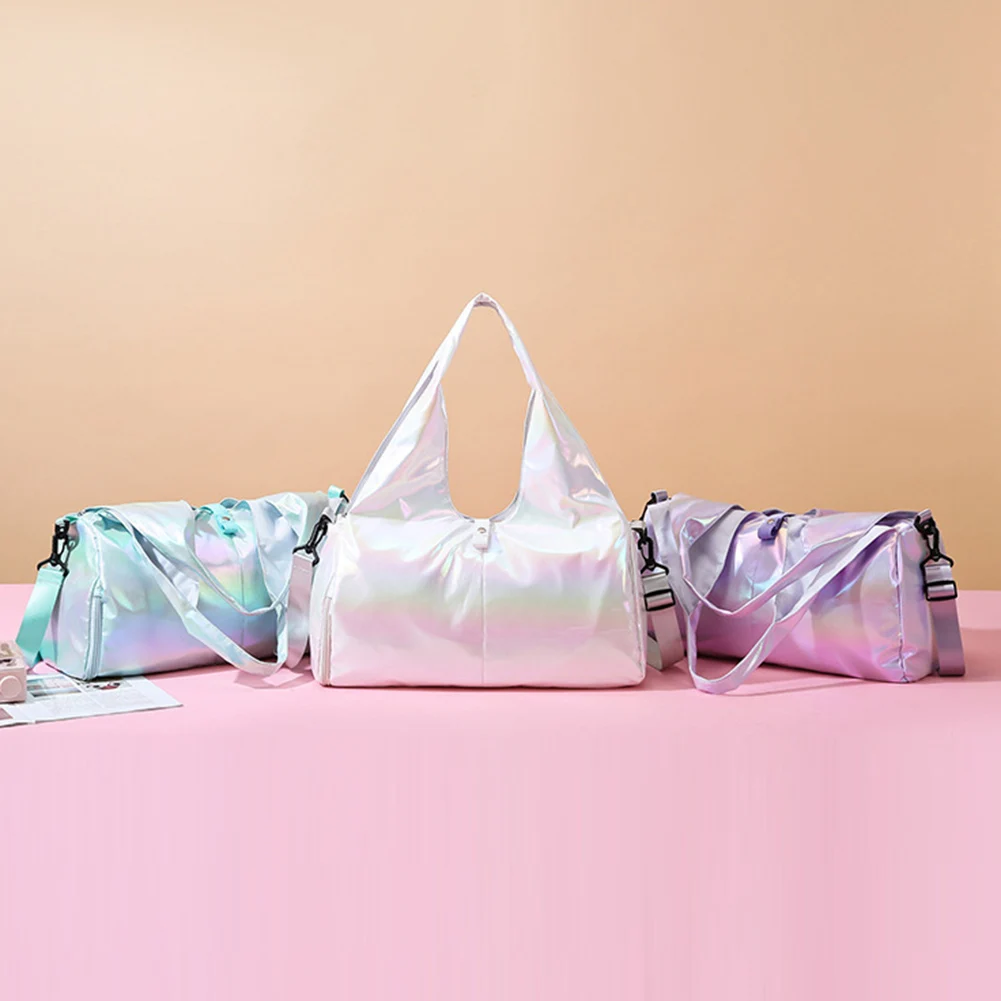 Pearlescent Color Glossys Travel Handbag Large Capacity Short Trip Sports Bag Yoga Bags Fitness Bag For Running Fitness
Pearlescent Color Glossys Travel Handbag Large Capacity Short Trip Sports Bag Yoga Bags Fitness Bag For Running Fitness