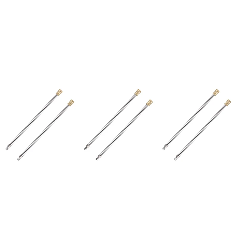 Pressure Washer Extension Rod, 17-Inch Stainless Steel 1/4 Inch Quick-Connect Electric Washer Nozzle, 6 Pieces
Pressure Washer Extension Rod, 17-Inch Stainless Steel 1/4 Inch Quick-Connect Electric Washer Nozzle, 6 Pieces