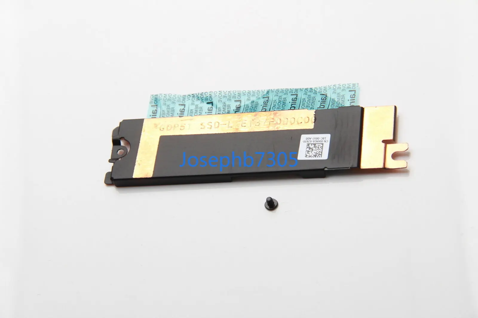 M.2 2280 SSD Heatsink Shield Caddy L Side For Dell XPS15 9500 9510 4TW9C 006N16
M.2 2280 SSD Heatsink Shield Caddy L Side For Dell XPS15 9500 9510 4TW9C 006N16