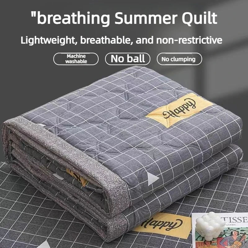 Brushed Washed Cotton Summer Quilt Air Condition Comforter Single Bedding Dormitory Supply
Brushed Washed Cotton Summer Quilt Air Condition Comforter Single Bedding Dormitory Supply