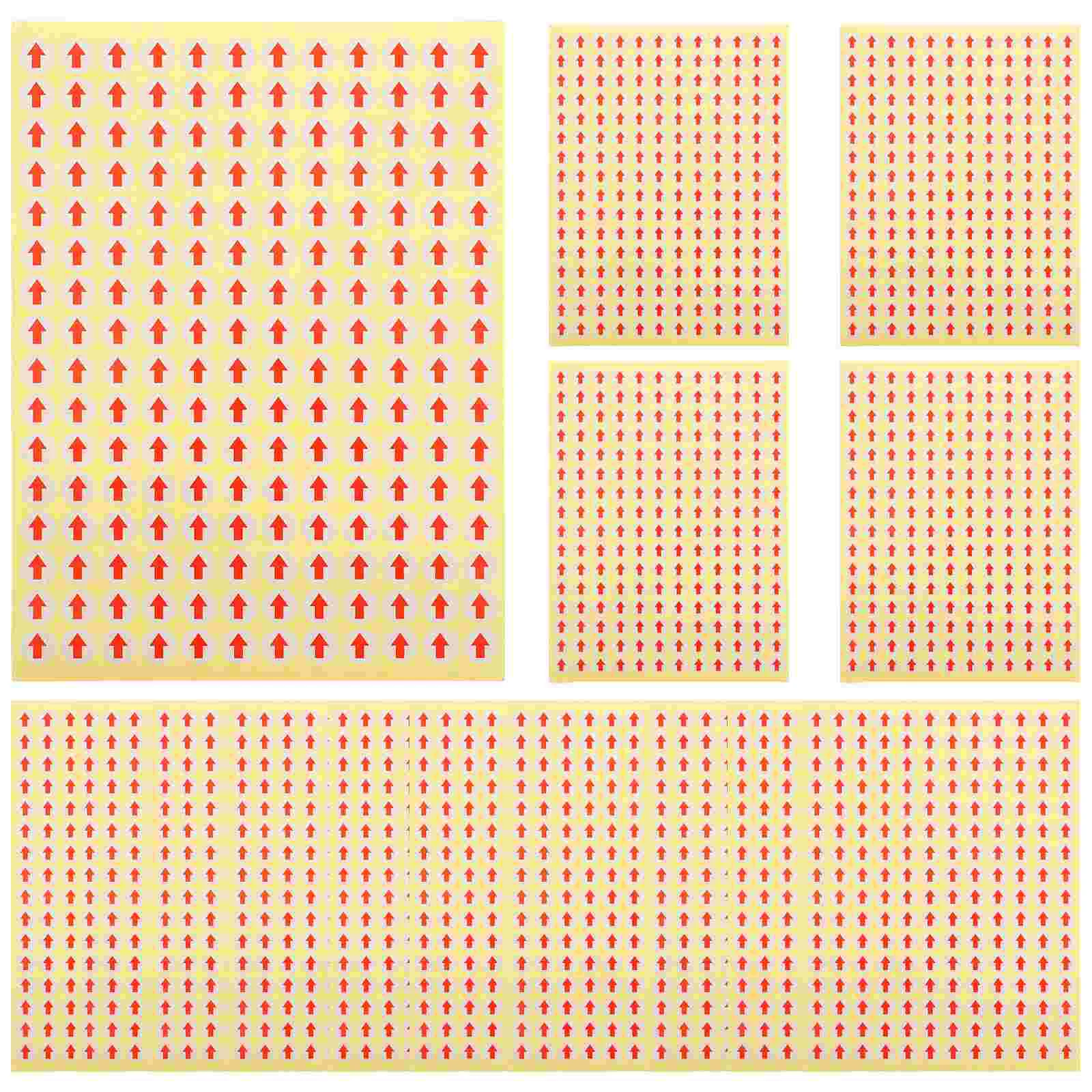 15 Sheets Small Arrow Label Stickers Round Self Adhesive Indicator Sign Copper Plate
15 Sheets Small Arrow Label Stickers Round Self Adhesive Indicator Sign Copper Plate