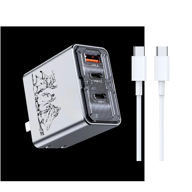 Nubia deuterium front gallium nitride mobile phone charger is suitable for Apple multi-port fast charging plug
Nubia deuterium front gallium nitride mobile phone charger is suitable for Apple multi-port fast charging plug