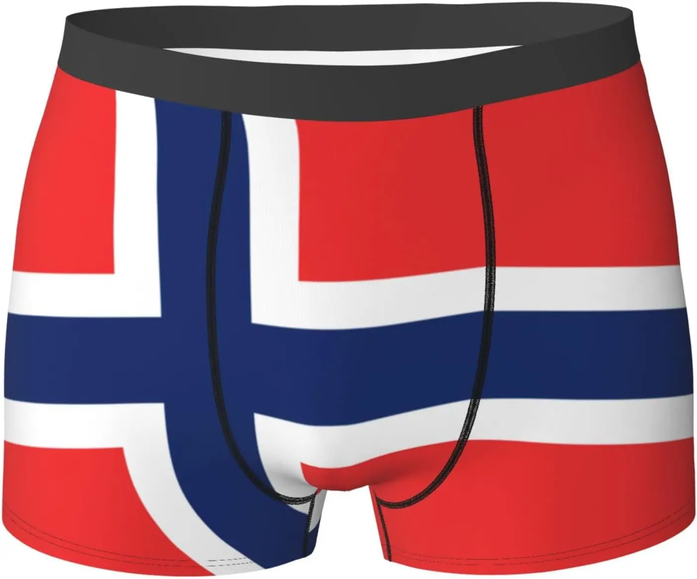 WURTON Norwegian flag Print Men's Boxer Briefs Trunks Underwear Athletic Underwear Moisture-Wicking Performance
WURTON Norwegian flag Print Men's Boxer Briefs Trunks Underwear Athletic Underwear Moisture-Wicking Performance
