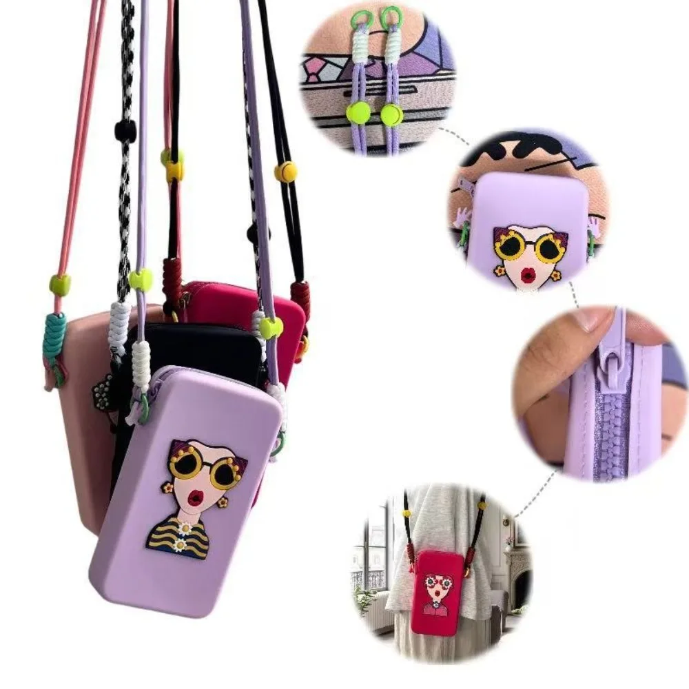New Silicone Mobile Phone Bag Multifunction Large Capacity Phone Crossbody Bag Waterproof Coin Purse
New Silicone Mobile Phone Bag Multifunction Large Capacity Phone Crossbody Bag Waterproof Coin Purse