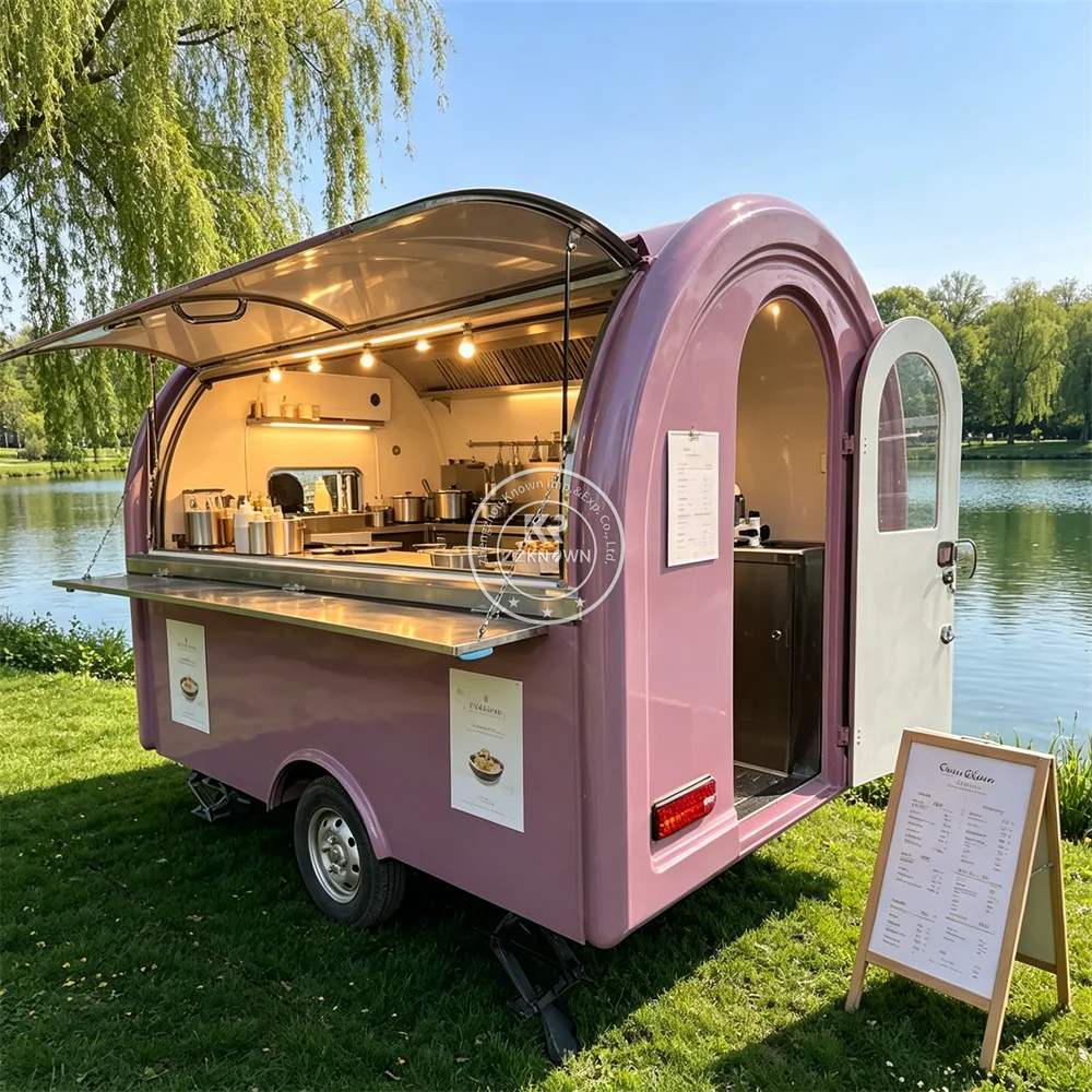 High Quality Mobile Kitchen Trailer Concession Cart Hot Dog Food Food Truck Customized Mobile Food Cart with Full Equipment
High Quality Mobile Kitchen Trailer Concession Cart Hot Dog Food Food Truck Customized Mobile Food Cart with Full Equipment