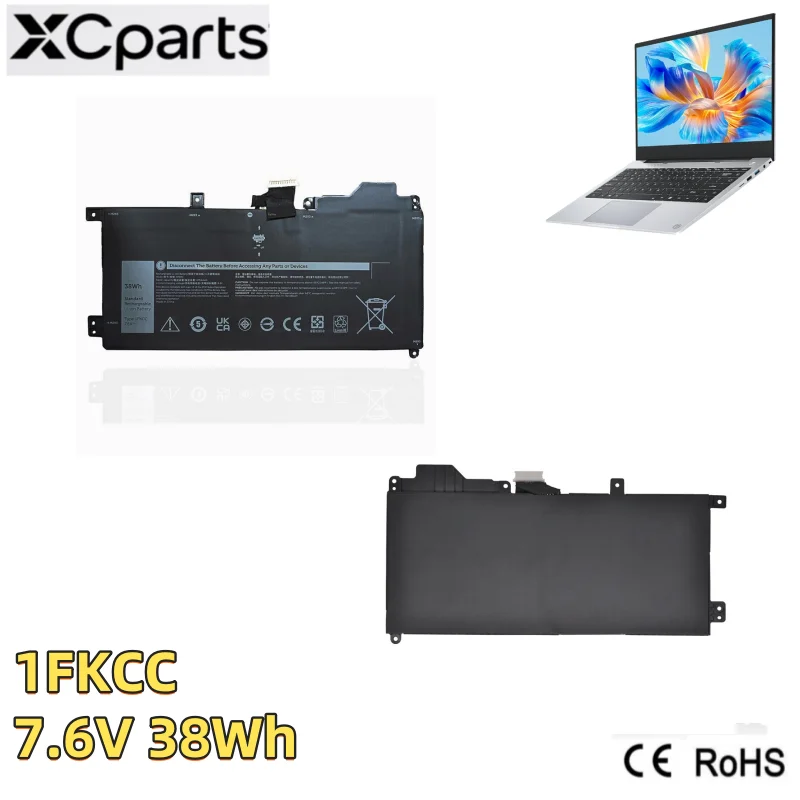 7.6V 38Wh 4750mAh New 1FKCC Laptop Notebook Battery For DELL Latitude 7200 7210 2-in-1 Series 4JFDV 0D9J00 NK35K T5H6P 09NTKM
7.6V 38Wh 4750mAh New 1FKCC Laptop Notebook Battery For DELL Latitude 7200 7210 2-in-1 Series 4JFDV 0D9J00 NK35K T5H6P 09NTKM