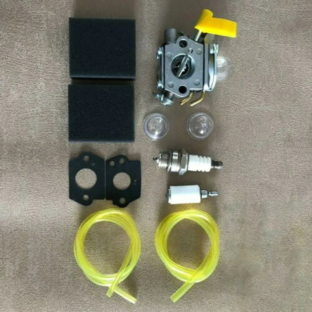 11Pcs Carburetor Kit For Homelite & 30cc Trimmer PLT3043YE RUIXING Quick-Air Filter Parts Engines
11Pcs Carburetor Kit For Homelite & 30cc Trimmer PLT3043YE RUIXING Quick-Air Filter Parts Engines