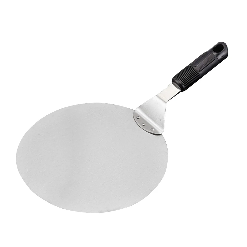 Stainless Steel Round Pizza Spatula With Hanging Hole Ergonomic Design For Cutting Cake Bread Meat Baking Tool Kitchen Gadget
Stainless Steel Round Pizza Spatula With Hanging Hole Ergonomic Design For Cutting Cake Bread Meat Baking Tool Kitchen Gadget