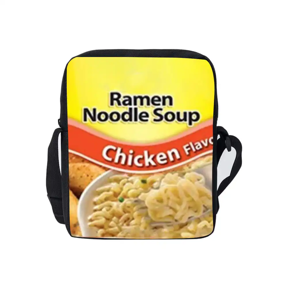 Ежедневная односторонняя сумка-мессенджер с куриной лапшой для мальчиков и девочек, детские лучшие подарки, повседневная подростковая сумка через плечо с 3D мультяшным рисунком
Ежедневная односторонняя сумка-мессенджер с куриной лапшой для мальчиков и девочек, детские лучшие подарки, повседневная подростковая сумка через плечо с 3D мультяшным рисунком