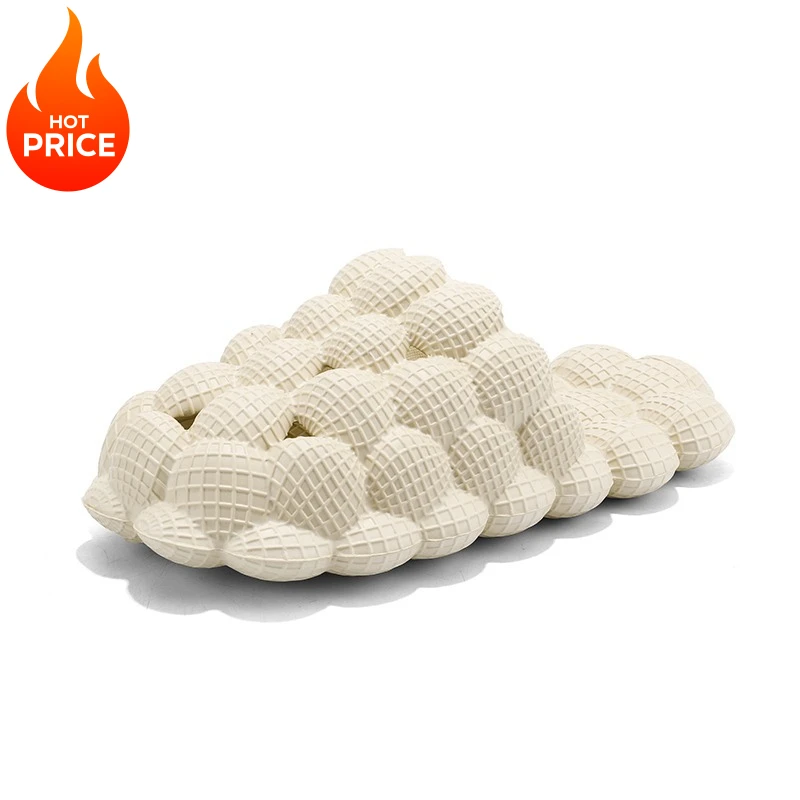 Women Man Soft Bubble Slippers Fashion 2026 New EVA Cool Home Beach Shoes Massage Sole Slippers Designer Indoor Peanut Slipper
Women Man Soft Bubble Slippers Fashion 2026 New EVA Cool Home Beach Shoes Massage Sole Slippers Designer Indoor Peanut Slipper