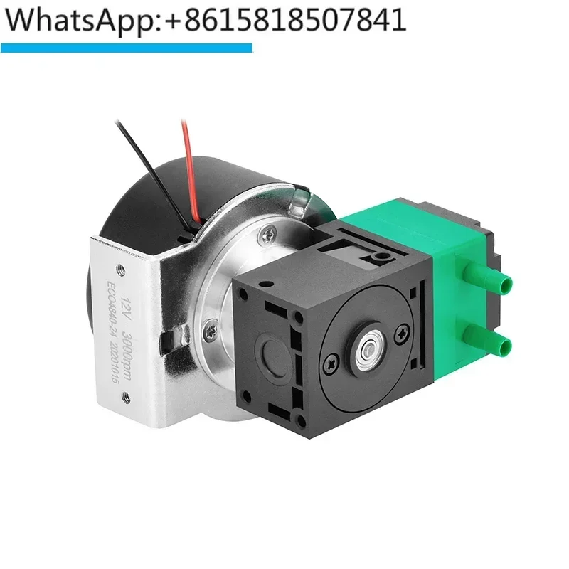 Self suction diaphragm liquid pump, vacuum pump, gas-liquid dual-purpose small water pump, corrosion-resistant and brushless
Self suction diaphragm liquid pump, vacuum pump, gas-liquid dual-purpose small water pump, corrosion-resistant and brushless