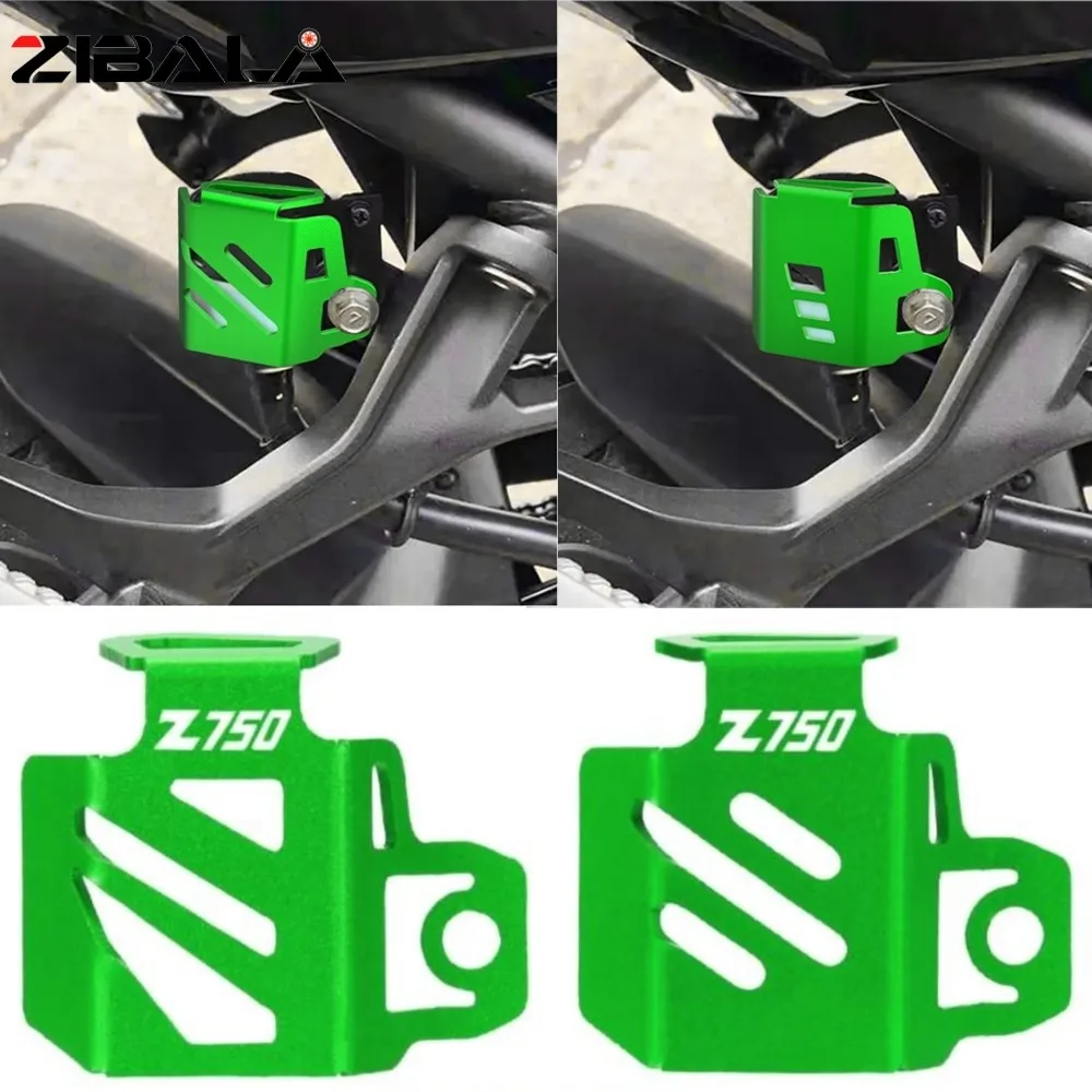 FOR KAWASAKI Z750 Z 750 2007 2008 2009 2010 2011 2012 Motorcycle Accessories Rear Brake Fluid Reservoir Guard Cover Protector
FOR KAWASAKI Z750 Z 750 2007 2008 2009 2010 2011 2012 Motorcycle Accessories Rear Brake Fluid Reservoir Guard Cover Protector
