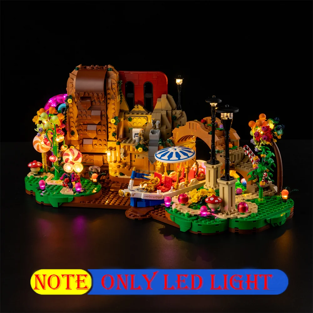 Lighting Set For LEGO Charlie and the Chocolate Factory Not Include Building Block (Only Led Light Kit)
Lighting Set For LEGO Charlie and the Chocolate Factory Not Include Building Block (Only Led Light Kit)