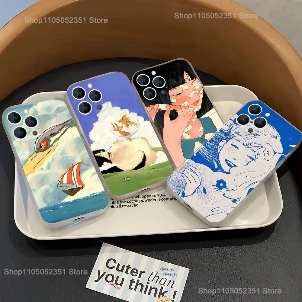 H-Haranikala Art Phone Case For iPhone 16,15,14,13,12,11 Pro,Max,Plus,X,XS,XR,SE,Mini Transparent Silicone Soft
H-Haranikala Art Phone Case For iPhone 16,15,14,13,12,11 Pro,Max,Plus,X,XS,XR,SE,Mini Transparent Silicone Soft