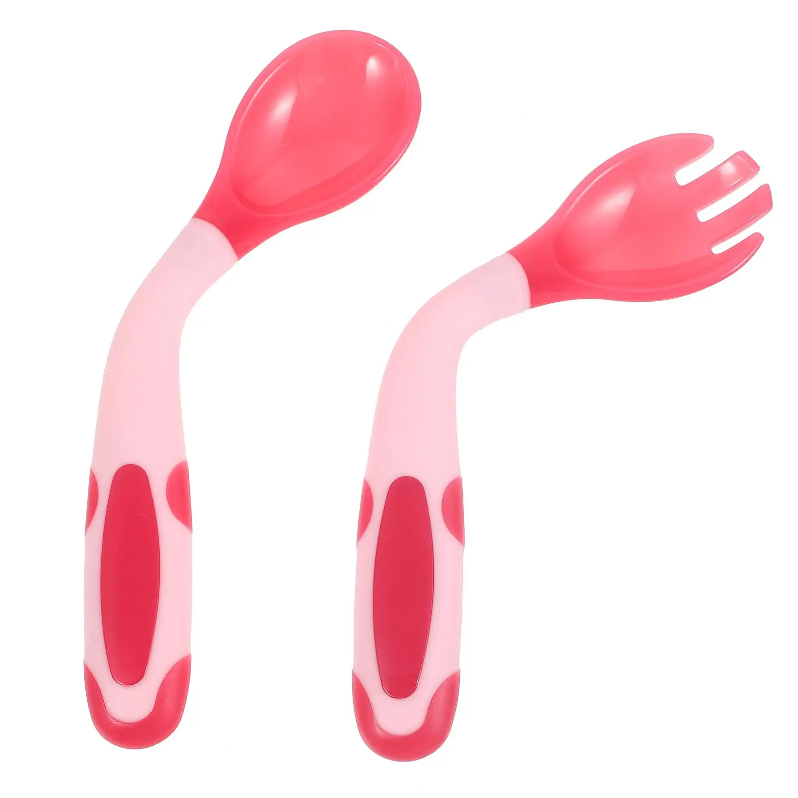 Left Handed Baby Spoon Fork Set Pink Bendable Toddler Cutlery Kids Utensils Safe Material Self Feeding Training Portable
Left Handed Baby Spoon Fork Set Pink Bendable Toddler Cutlery Kids Utensils Safe Material Self Feeding Training Portable