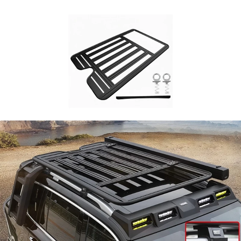 For Tank 500 Roof Rack Expand the Platform Side Ladder Roof Lighting Mechanical Armor Network Exterior Accessory Modifications
For Tank 500 Roof Rack Expand the Platform Side Ladder Roof Lighting Mechanical Armor Network Exterior Accessory Modifications