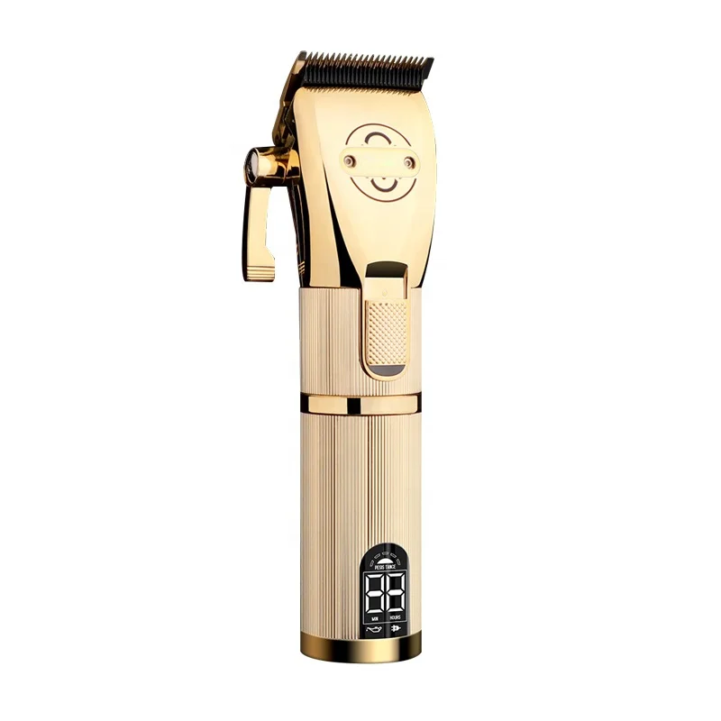 Factory P800 Gold Metal Barber Cutter Hair Cutting Machine Cordless Hair Clipper Hair Trimmer 100-240V Electric Rechargeable
Factory P800 Gold Metal Barber Cutter Hair Cutting Machine Cordless Hair Clipper Hair Trimmer 100-240V Electric Rechargeable