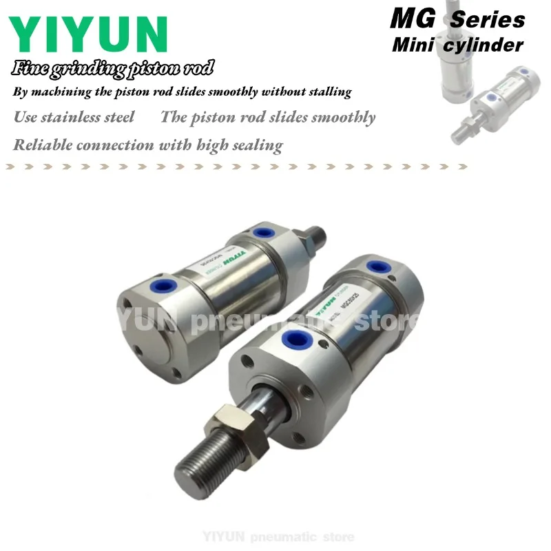 MG40/MG50/MG63X25S/MG63X50S/X75X100X125X150X175X200X225X250X275X300X350X400X450X500S Мини-цилиндр YIYUN MG
MG40/MG50/MG63X25S/MG63X50S/X75X100X125X150X175X200X225X250X275X300X350X400X450X500S Мини-цилиндр YIYUN MG