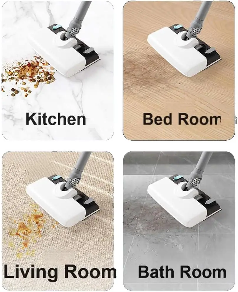 Беспроводной пылесос, комбинированный пылесос и швабра до 30 кПа и 30 минут, легкий перезаряжаемый пылесос, глубокая очистка
Беспроводной пылесос, комбинированный пылесос и швабра до 30 кПа и 30 минут, легкий перезаряжаемый пылесос, глубокая очистка