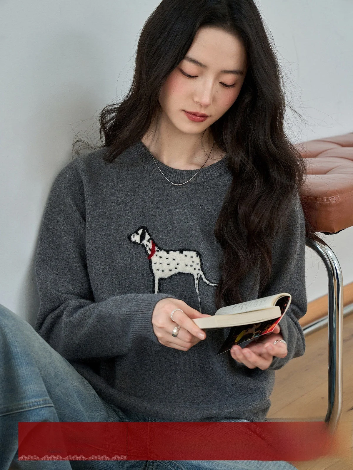 Вязаный свитер MoZao с цветочным узором и принтом в виде собачьих пятен, свободного кроя, для женщин, удобный, мягкий, зимний топ
Вязаный свитер MoZao с цветочным узором и принтом в виде собачьих пятен, свободного кроя, для женщин, удобный, мягкий, зимний топ