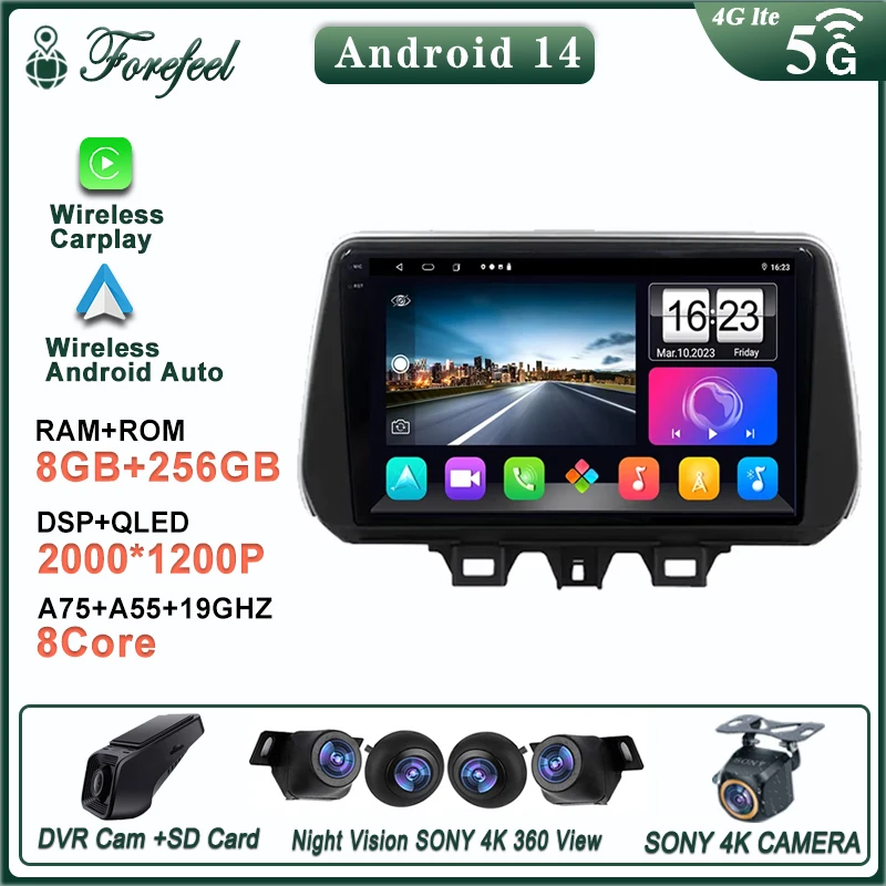 Car Radio 2K Android 16 For Hyundai Tucson Ix35 2018 - 2020 Stereo Head Unit Multimedia Video Player Gps Navigation Qled Screen
Car Radio 2K Android 16 For Hyundai Tucson Ix35 2018 - 2020 Stereo Head Unit Multimedia Video Player Gps Navigation Qled Screen