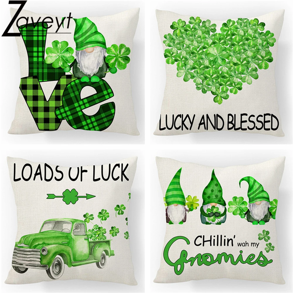 16/18/20/24" Living Love St Patricks Day Throw Pillow Covers Dwarf Spirit Spring Farmhouse Truck Lucky Clover Decor Pillow Cover
16/18/20/24" Living Love St Patricks Day Throw Pillow Covers Dwarf Spirit Spring Farmhouse Truck Lucky Clover Decor Pillow Cover