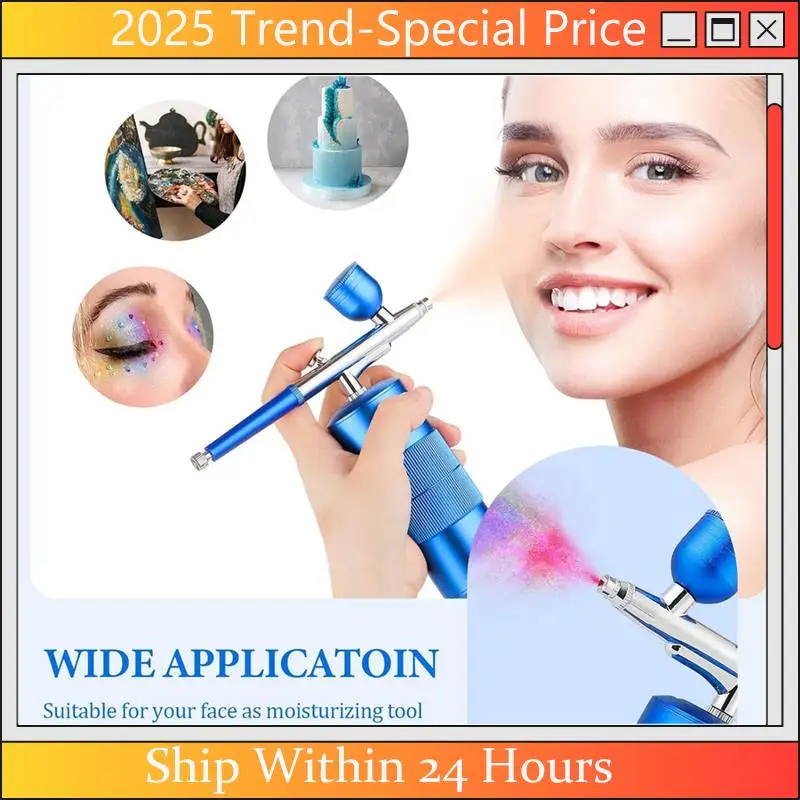 A61Z Ofals Комплект аэрографа, перезаряжаемый ручной аэрограф, профессиональная беспроводная аэрограф для дизайна ногтей, макияжа, (синий) Ea
A61Z Ofals Комплект аэрографа, перезаряжаемый ручной аэрограф, профессиональная беспроводная аэрограф для дизайна ногтей, макияжа, (синий) Ea