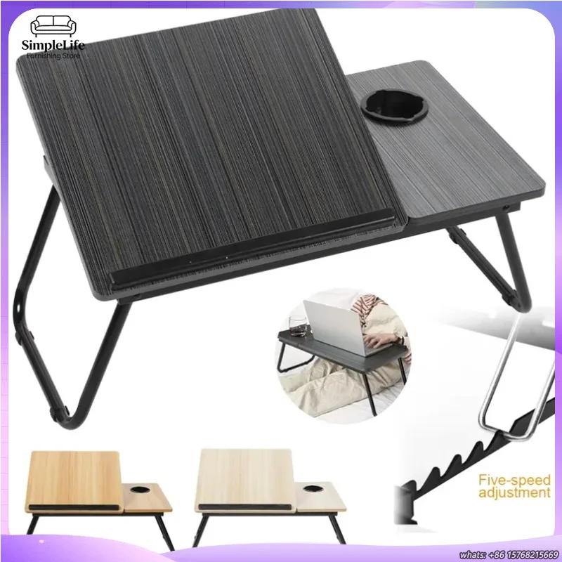 Adjustable Height Portable Foldable Laptop Desk for Bed Office Use Multifunctional Lazy Table with Cup Holder Computer Desk
Adjustable Height Portable Foldable Laptop Desk for Bed Office Use Multifunctional Lazy Table with Cup Holder Computer Desk