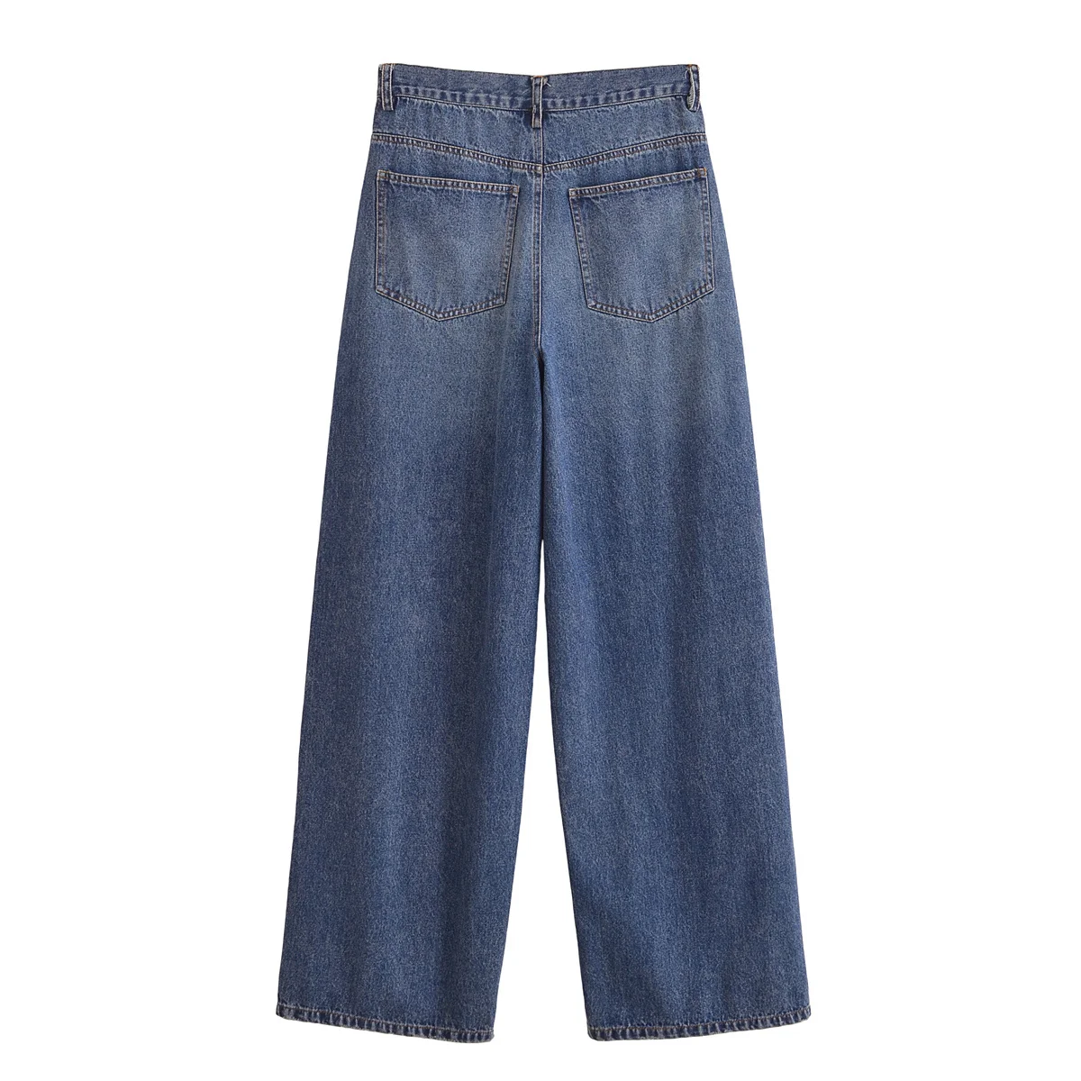 High Waist Wide Leg Zipper Jeans Women's Loose Fit Straight Cut Long Pants Double Button Sle Casual Summer Denim Trousers
High Waist Wide Leg Zipper Jeans Women's Loose Fit Straight Cut Long Pants Double Button Sle Casual Summer Denim Trousers