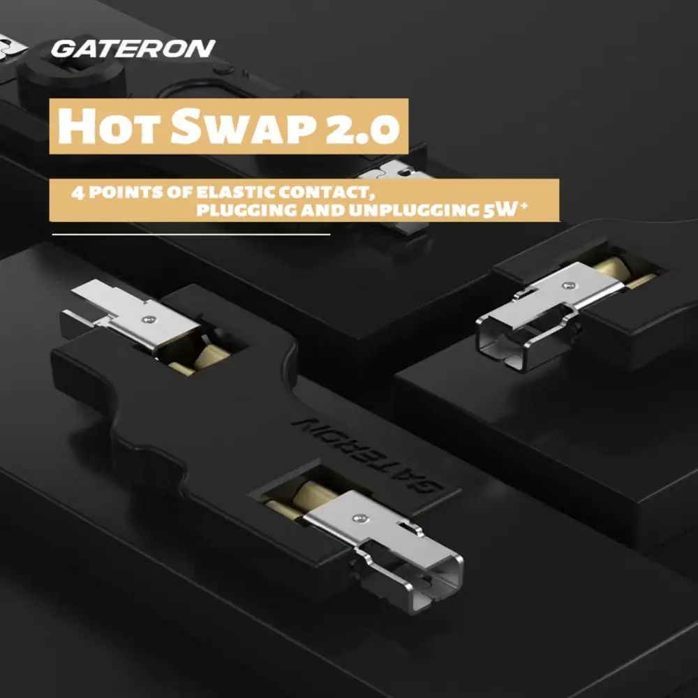 Gateron Pro V2 Hot-swappable PCB Socket Mechanical Keyboard DIY Hot Plug Socket For Cherry MX Switch Base Mount Plug-in Custom
Gateron Pro V2 Hot-swappable PCB Socket Mechanical Keyboard DIY Hot Plug Socket For Cherry MX Switch Base Mount Plug-in Custom