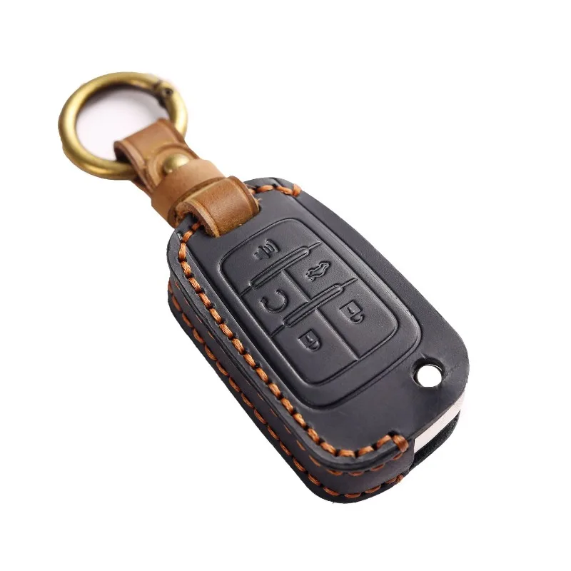 Genuine Leather Handmade Car Key Case Cover Chain Shell Protector Fob Holder for Buick Chevrolet Foldable Key Accessories
Genuine Leather Handmade Car Key Case Cover Chain Shell Protector Fob Holder for Buick Chevrolet Foldable Key Accessories