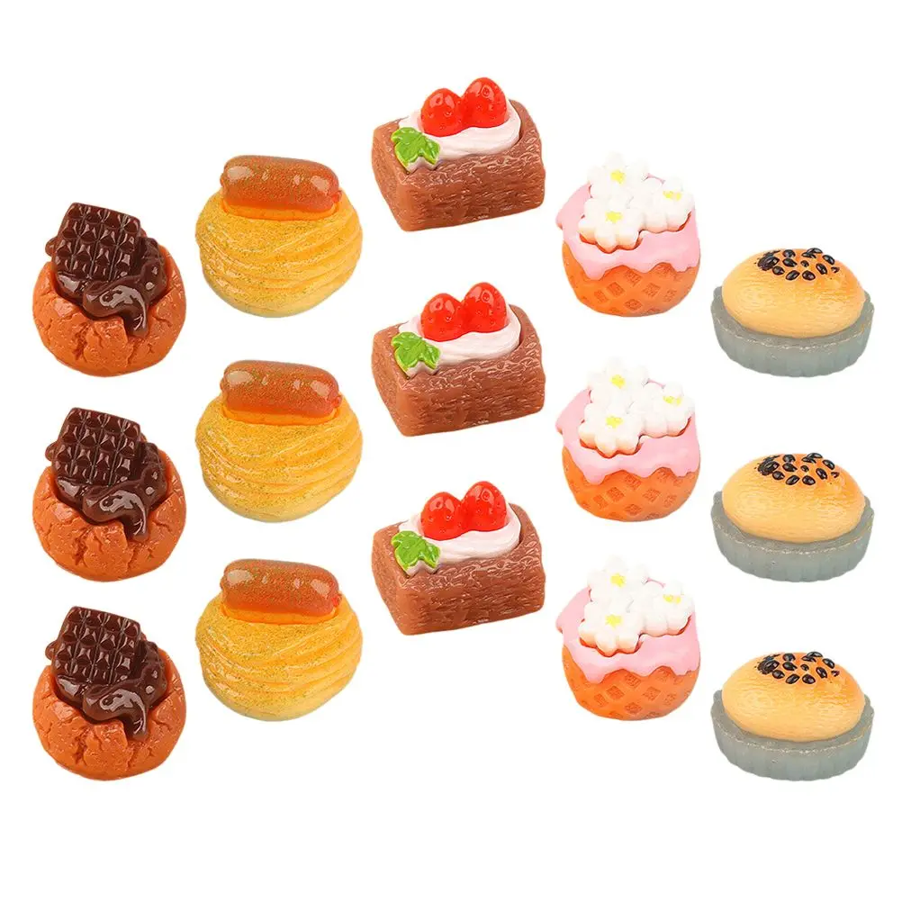 15 Pcs Mini Cake Model Realistic Decorative Dessert House Toys Miniature Kitchen Scene Accessories Simulated Toy
15 Pcs Mini Cake Model Realistic Decorative Dessert House Toys Miniature Kitchen Scene Accessories Simulated Toy