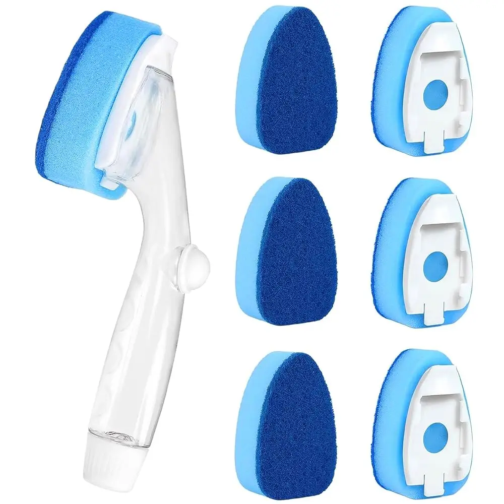 Сменные насадки для щетки-губки Dishwand Refills Soap Control Handle, 6 сверхпрочных насадок для мытья посуды, не царапающие поверхности, сменные щетки-губки для чистки.
Сменные насадки для щетки-губки Dishwand Refills Soap Control Handle, 6 сверхпрочных насадок для мытья посуды, не царапающие поверхности, сменные щетки-губки для чистки.
