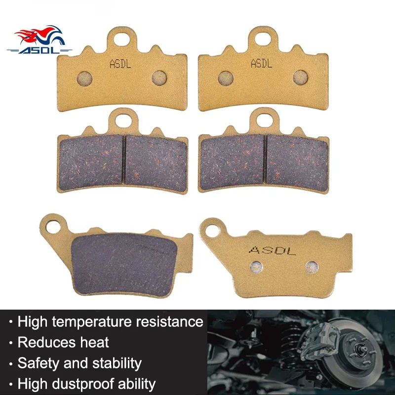Motorcycle Front Rear Brake Pads For KT* 125 Du/ke 300mm 2017-2020 2018 2019 125 Du/ke 320mm Front Disc 2021-2024 2021 2022 2023
Motorcycle Front Rear Brake Pads For KT* 125 Du/ke 300mm 2017-2020 2018 2019 125 Du/ke 320mm Front Disc 2021-2024 2021 2022 2023