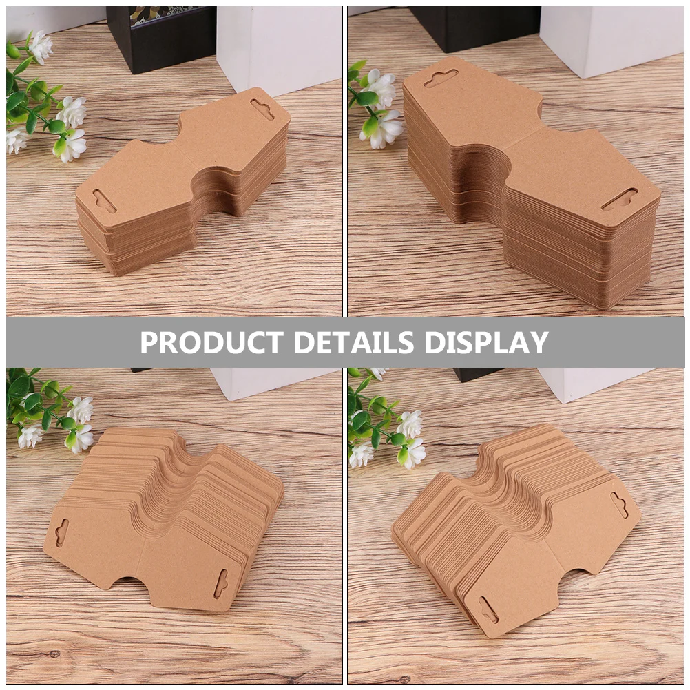 OSALADI 200pcs Jewelry Display Cards Necklace Packaging Supplies Folding Craft for Making and Presentation
OSALADI 200pcs Jewelry Display Cards Necklace Packaging Supplies Folding Craft for Making and Presentation