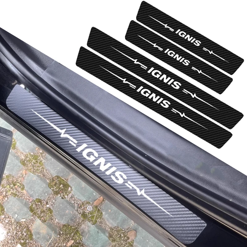 For IGNIS Badge Carbon Fiber Car Side Door Threshold Stickers Waterproof Rear Trunk Sill Protect Film Decals Accessories
For IGNIS Badge Carbon Fiber Car Side Door Threshold Stickers Waterproof Rear Trunk Sill Protect Film Decals Accessories