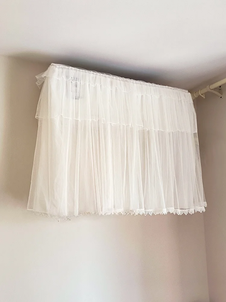 Extended Length Bedroom Air Conditioner Cover Dustproof Fabric Art Direct Blow Prevention Lace Hanging Style European Style
Extended Length Bedroom Air Conditioner Cover Dustproof Fabric Art Direct Blow Prevention Lace Hanging Style European Style